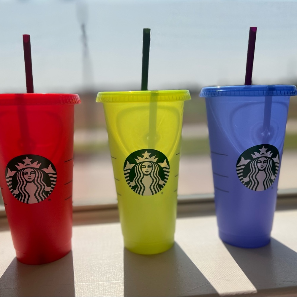 Starbucks cups